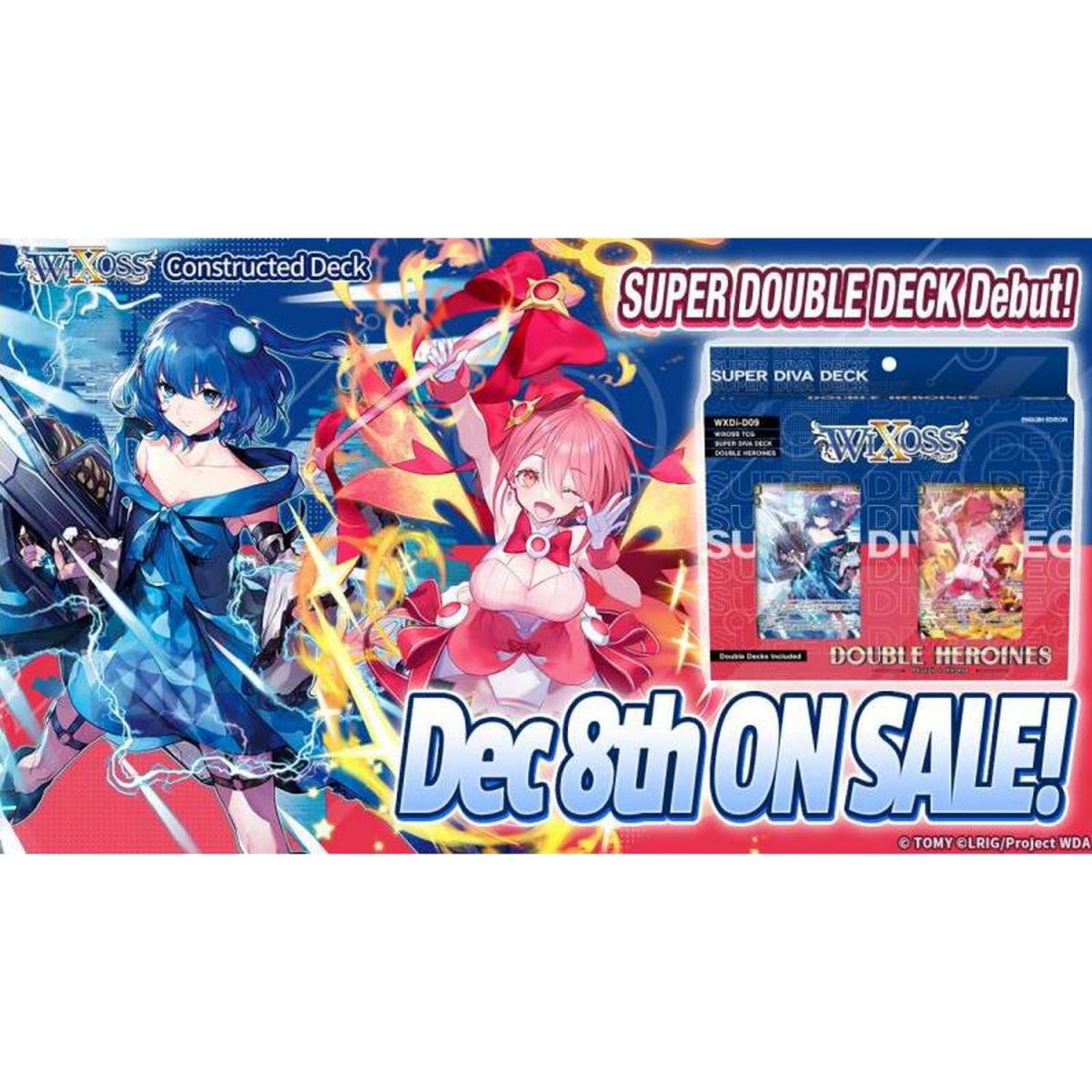 WIXOSS - Deck - Super Diva Deck - D09 Double Heroines -Piruruku & Hirana- - EN