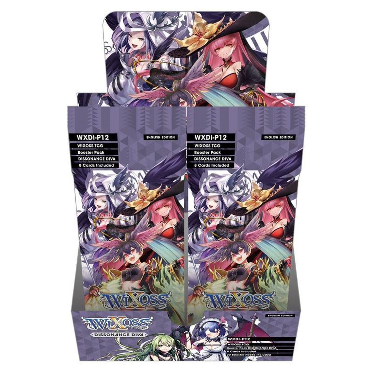 WIXOSS - Display - Boite de 20 Boosters - P12 Dissonance Diva - EN