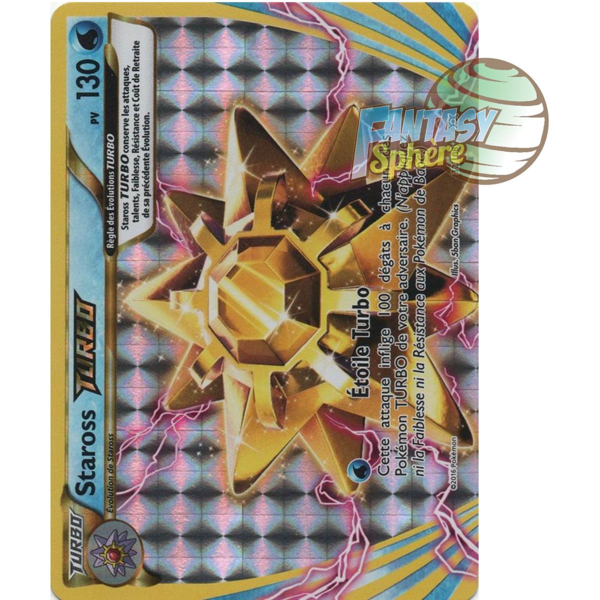 Item Staross TURBO - Break Rare 32/108 - XY 12 Évolutions