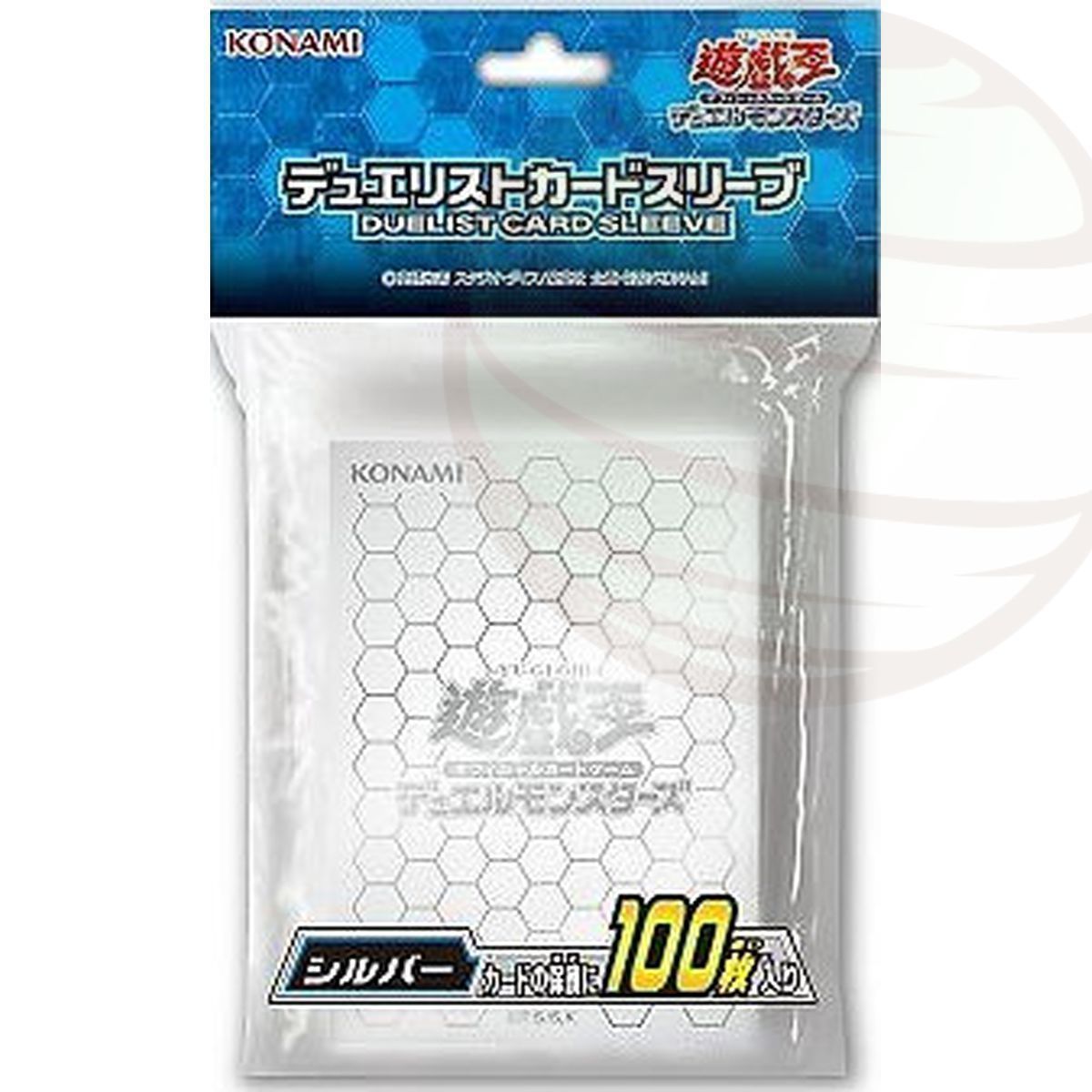 YGO - Protèges Cartes - Silver Transparent - OCG - Japonaises (100)