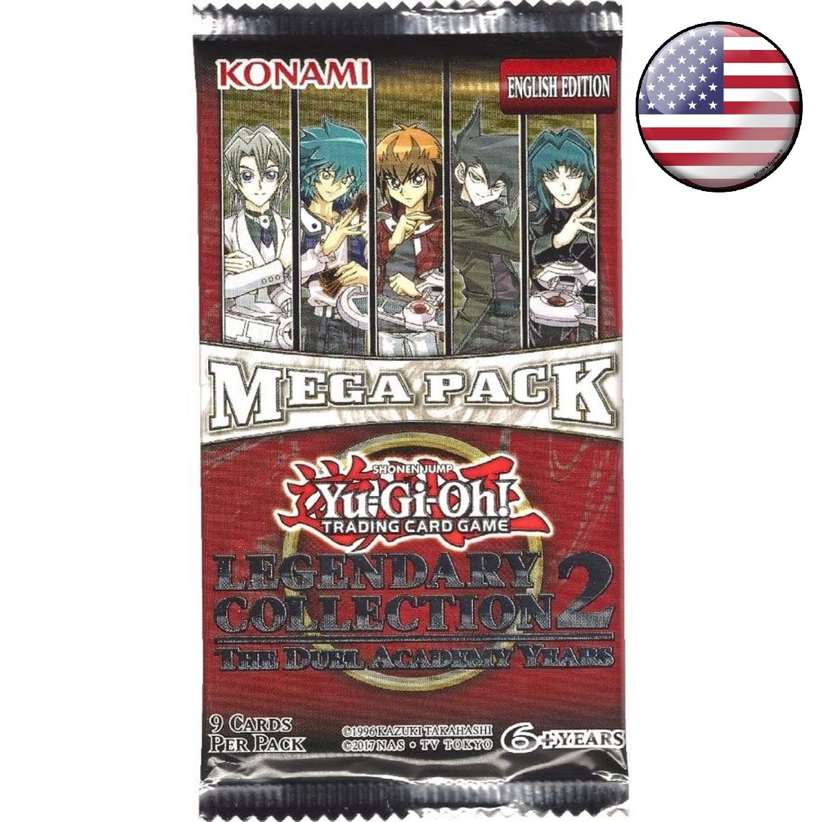 Yu-Gi-Oh! - Booster - Legendary Collection 2 : The Duel Academy Years Mega Pack - Unlimited - Americain US