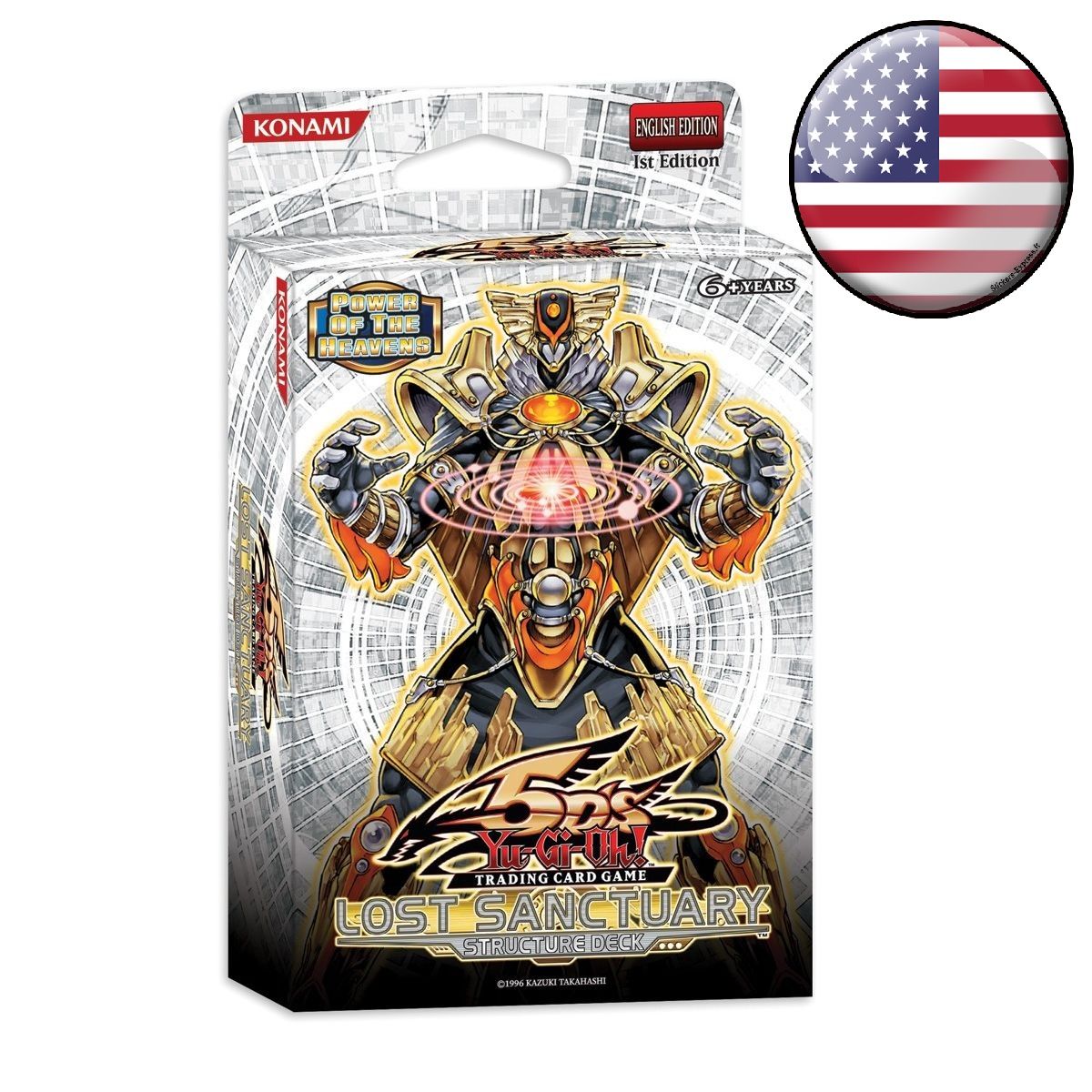 Yu-Gi-Oh! - Deck de Structure - Le Sanctuaire Perdu - 1st Edition - Americain US