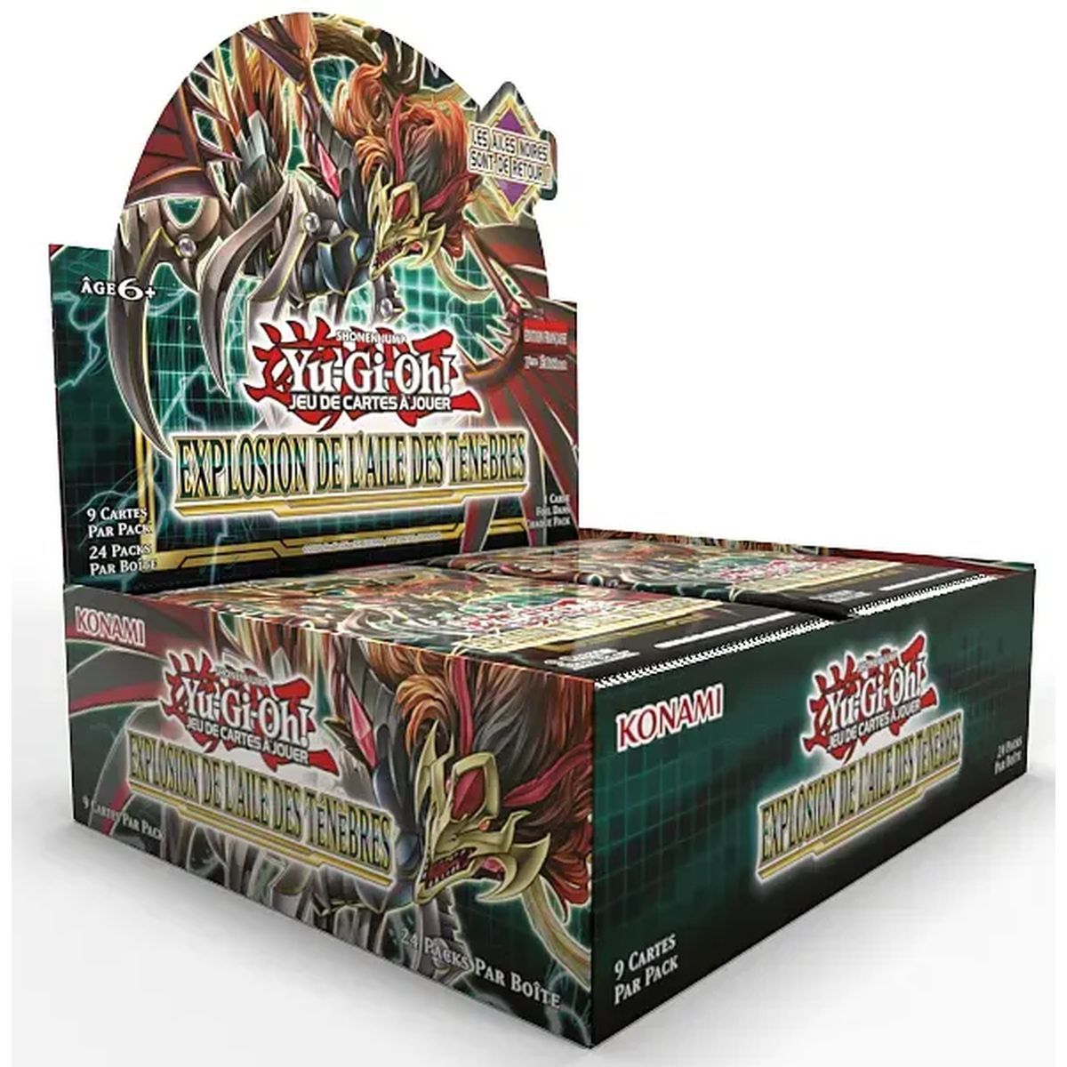 Yu-Gi-Oh! - Display - Boite de 24 Boosters - Explosion de l'Aile des Ténèbres - FR