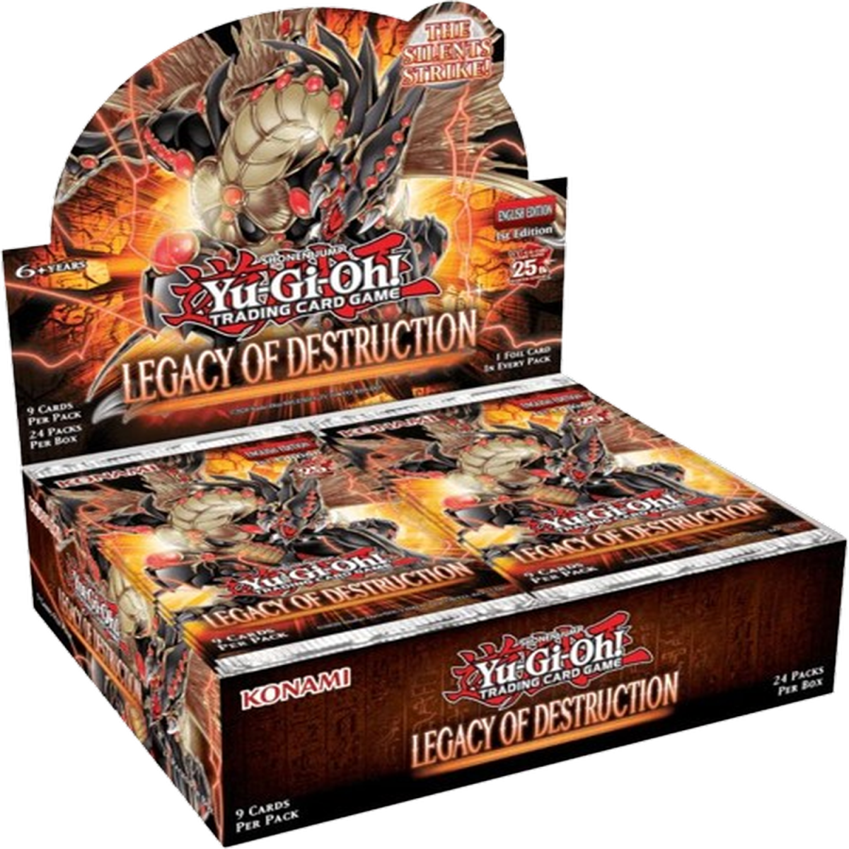 Yu-Gi-Oh! - Display - Boite de 24 Boosters - Héritage de la Destruction - Legacy Of Destruction - FR