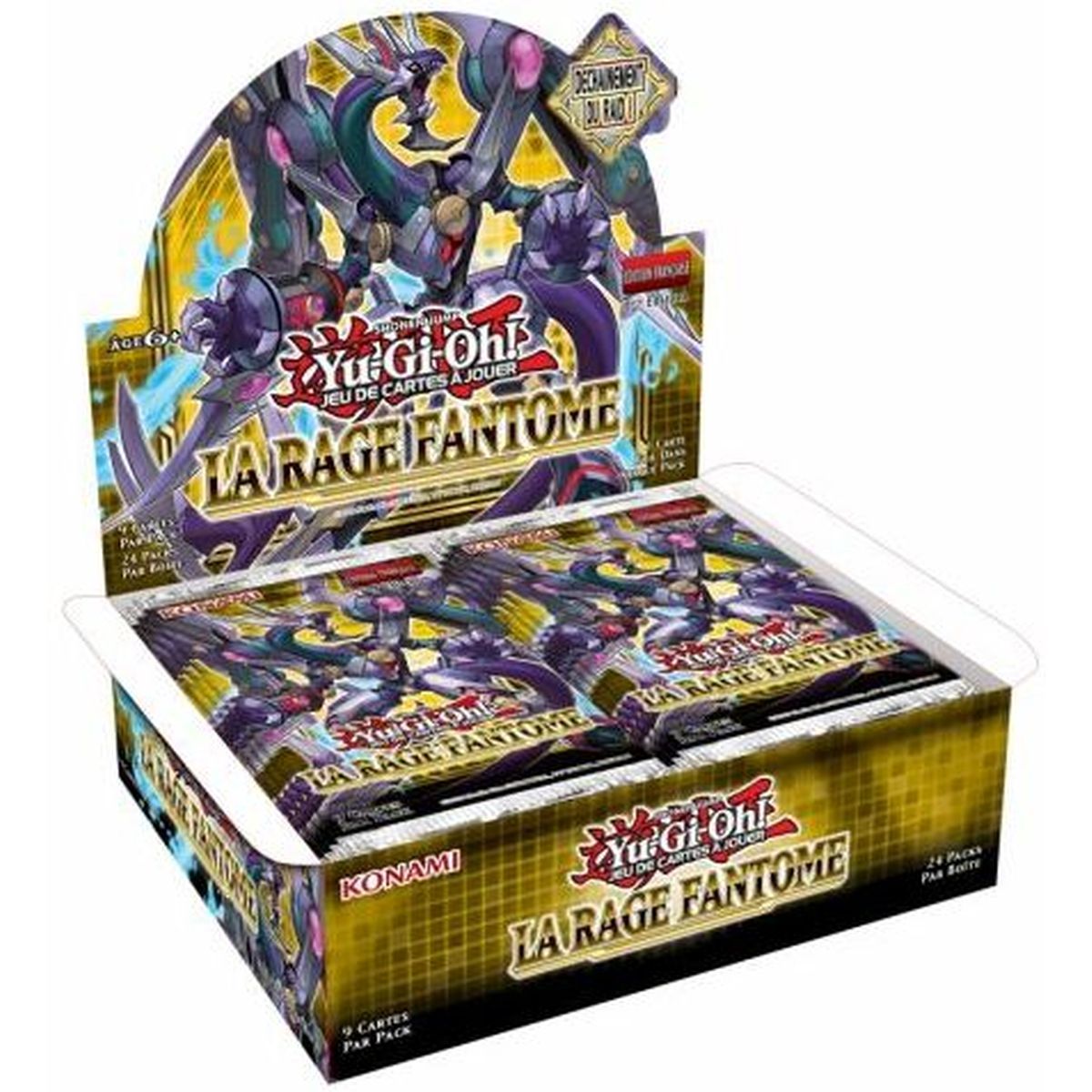 Yu-Gi-Oh! - Display - Boite de 24 Boosters - La Rage Fantôme - FR