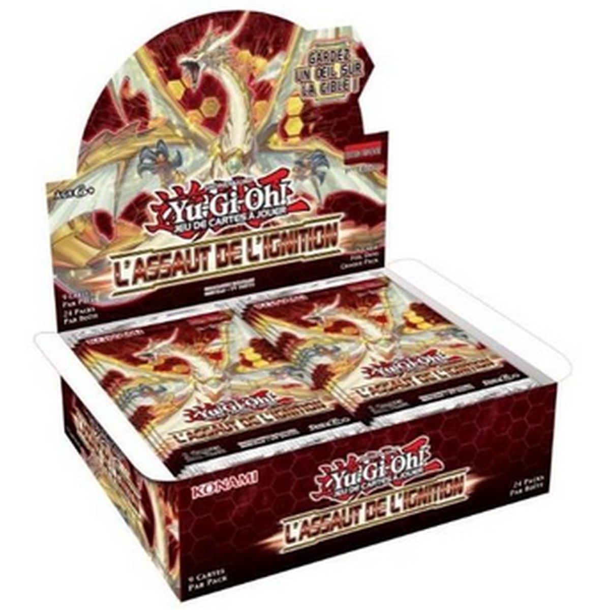 Yu-Gi-Oh! - Display - Boite de 24 Boosters - L'Assaut de l'Ignition - FR