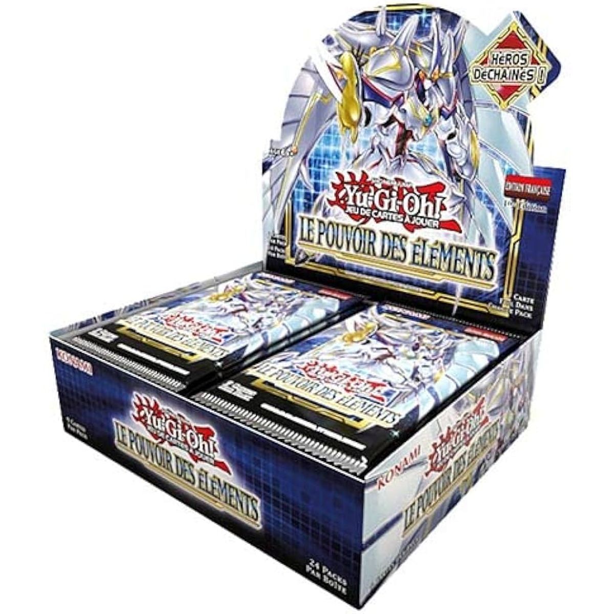 Yu-Gi-Oh! - Display - Boite de 24 Boosters - Le Pouvoir des Éléments - FR