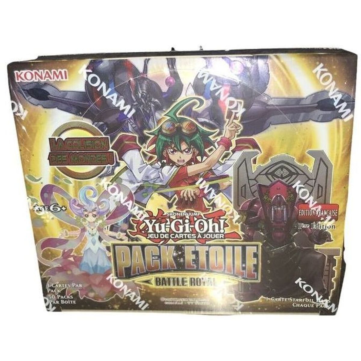 Yu-Gi-Oh! - Display - Boite de 50 Boosters - Pack Etoile : Battle Royale - FR - 1er Edition